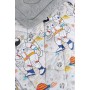 ETE HOMETEX TEK KİŞİLİK LÜX WELSOFT YORGAN ASTRONOT GRİ 155X215CM 8696474231857